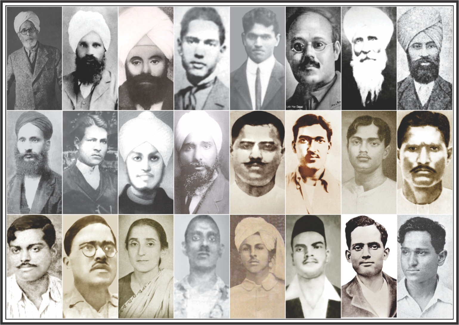 Photos of freedom fighters